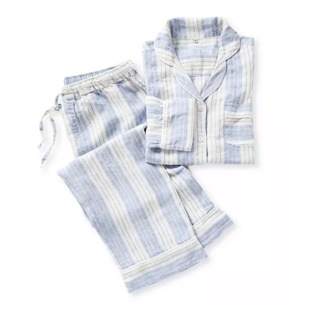 Serena and lily Porto linen pajamas